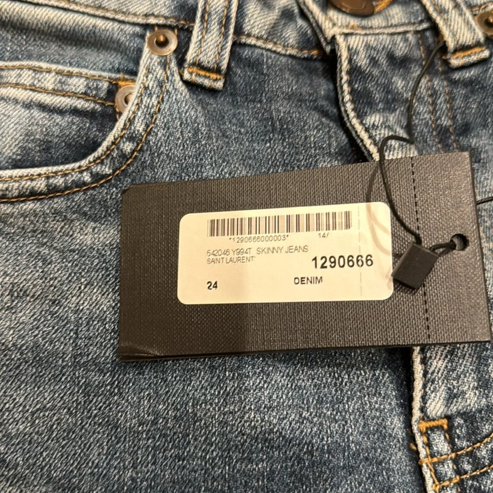 Saint Laurent skinny jeans, size 24 - Picture 3 of 4